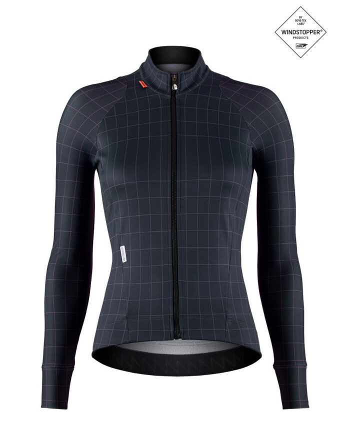 laukia-lila-1 ETXEONDO Chaqueta Mujer Laukia Gore-Tex Windstopper azul / lila - Imagen 1
