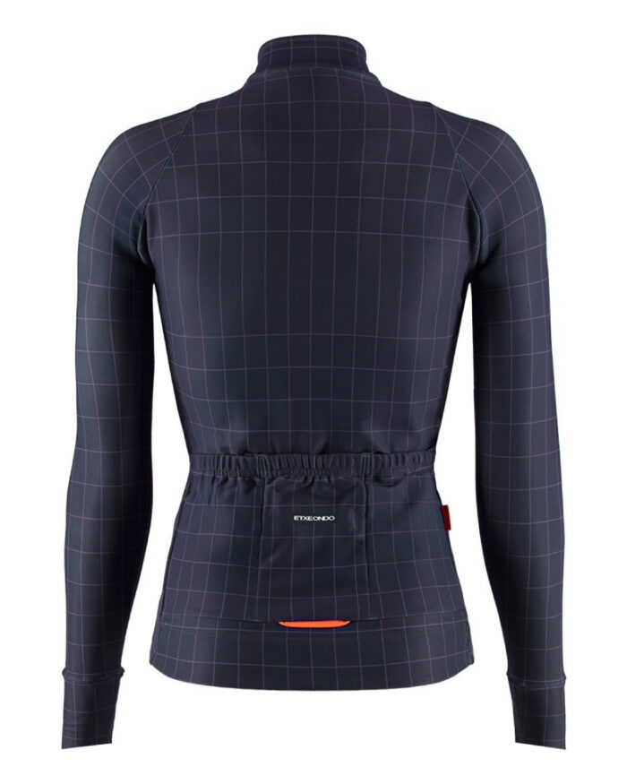 ETXEONDO Chaqueta Mujer Laukia Gore-Tex Windstopper azul / lila - Imagen 2