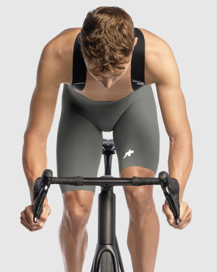 ASSOS Culotte Corto Hombre Equipe R S11 Edge Green - Imagen 4