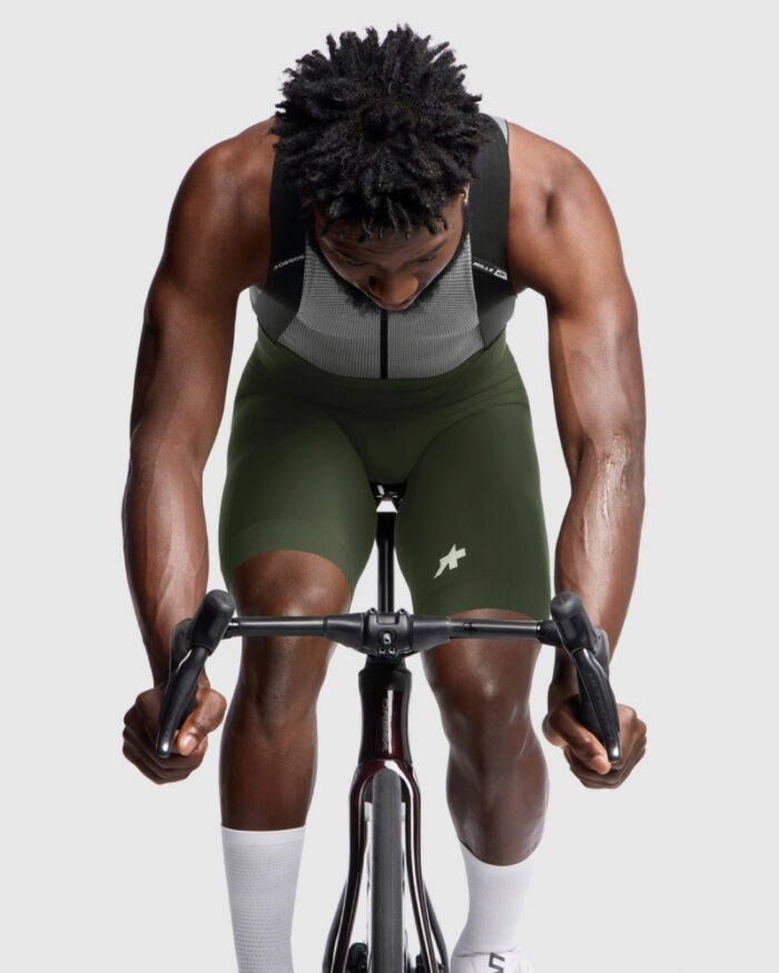 ASSOS Culotte Corto Hombre Mille GT S11 Moss Green - Imagen 3