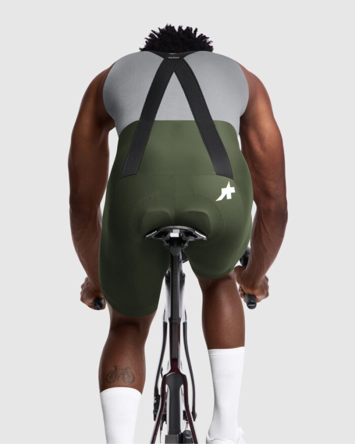 ASSOS Culotte Corto Hombre Mille GT S11 Moss Green - Imagen 4