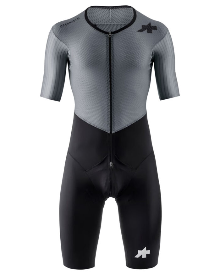 11.11.294.1Q-1 ASSOS Mono Corto Hombre Equipe RS Le Houdini S11 Fanatic Silver - Imagen 1