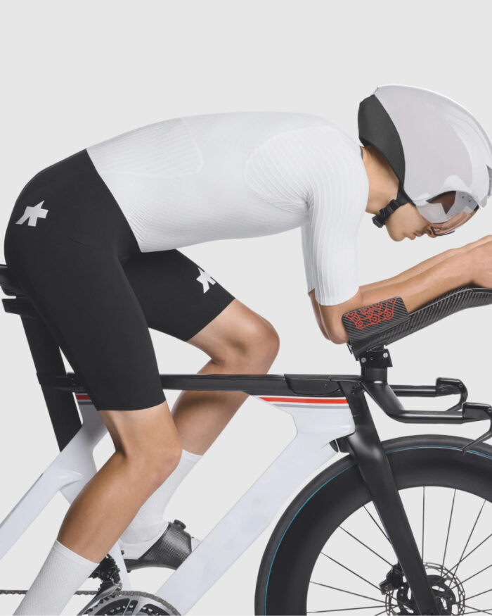 ASSOS Mono Corto Hombre Equipe RS Rapidfire Chronosuit S11 White Series - Imagen 4