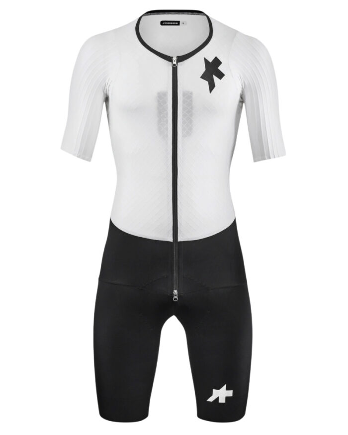 11.11.326.58-1 ASSOS Mono Corto Hombre Equipe RSR Bolide Speedsuit S11 White Series - Imagen 1