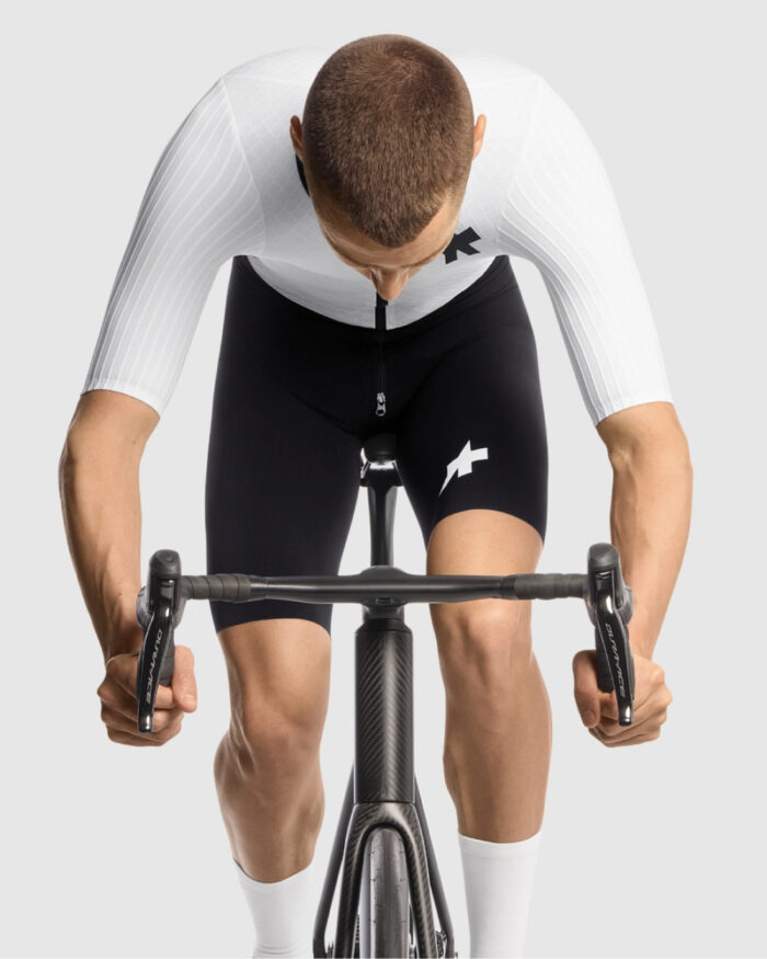 ASSOS Mono Corto Hombre Equipe RSR Bolide Speedsuit S11 White Series - Imagen 3