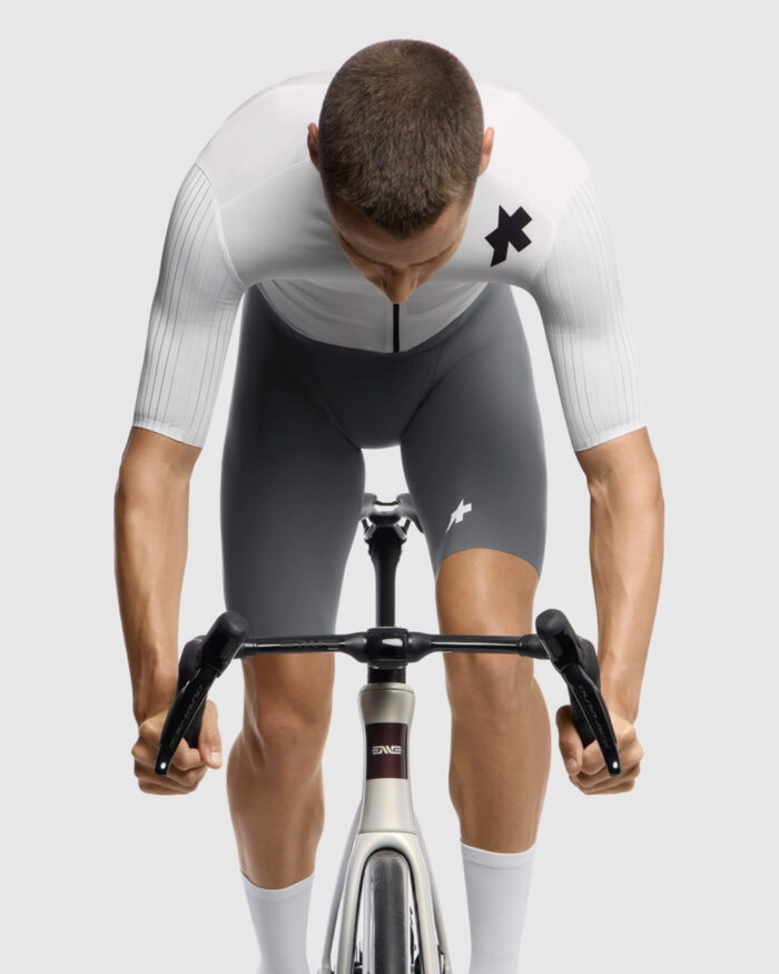 ASSOS Maillot Manga Corta Hombre Equipe RS S11 White Edition - Imagen 3