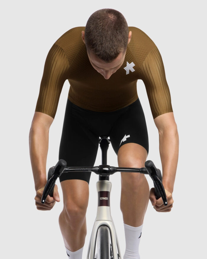ASSOS Maillot Manga Corta Hombre Equipe RSR S11 Jupiter Gold - Imagen 3