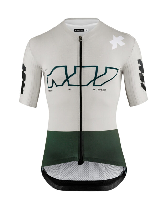 11.20.448.9F-1 ASSOS Maillot Manga Corta Hombre Equipe RS Something To Say Almond Milk - Imagen 1