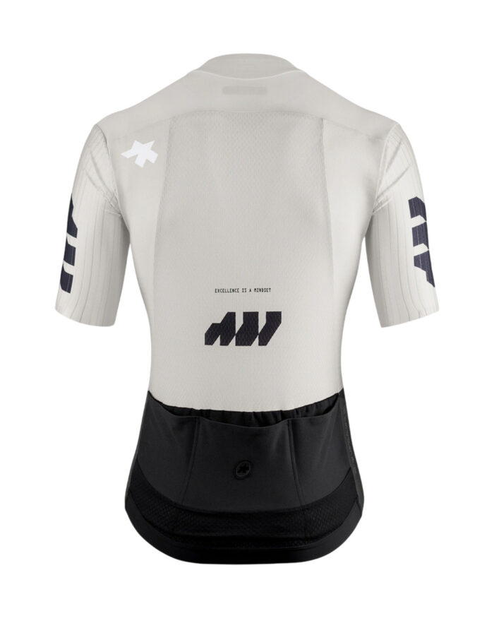ASSOS Maillot Manga Corta Hombre Equipe RS Something To Say Almond Milk - Imagen 2