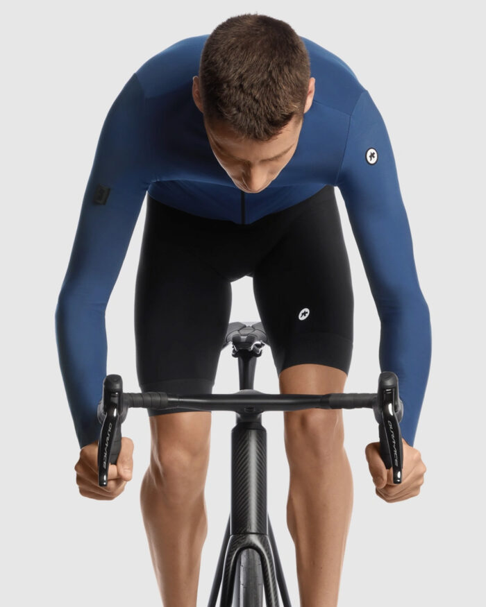 ASSOS Maillot Manga Larga Hombre Mille GT Spring Fall C2 Stone Blue - Imagen 3