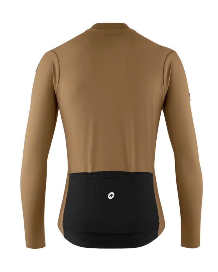 ASSOS Maillot Manga Larga Hombre Mille GT Spring Fall C2 Bronze Ash - Imagen 2