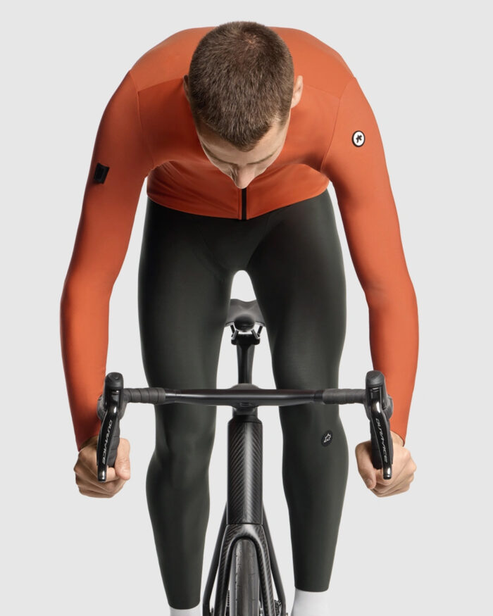 ASSOS Maillot Manga Larga Hombre Mille GT Spring Fall C2 Rusty Brown - Imagen 3