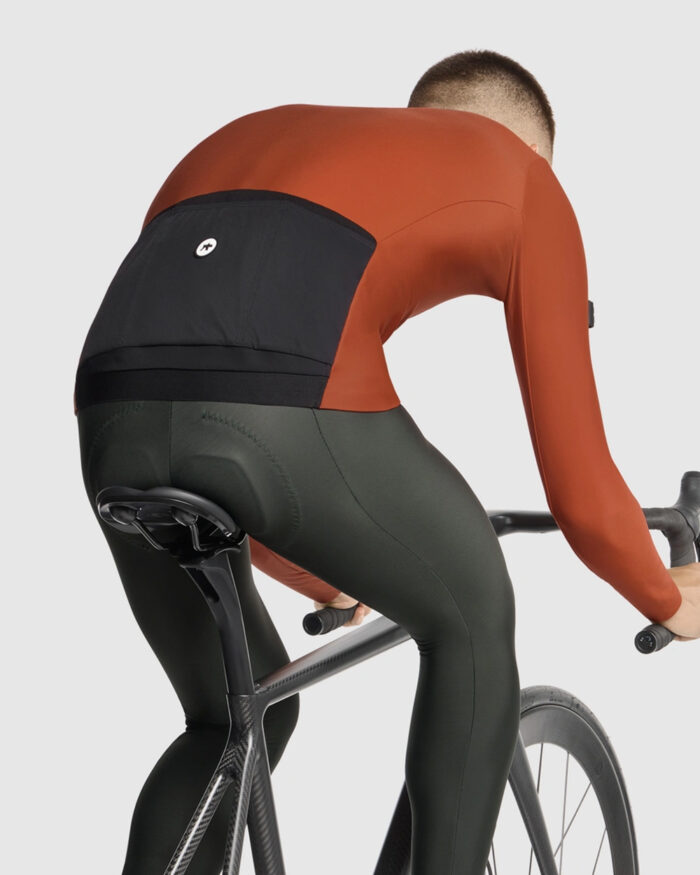 ASSOS Maillot Manga Larga Hombre Mille GT Spring Fall C2 Rusty Brown - Imagen 4