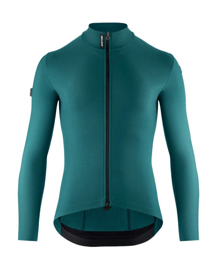 11.24.360.6P-1 ASSOS Maillot Manga Larga Hombre Mille GT Spring Fall C2 Foundation Green - Imagen 1