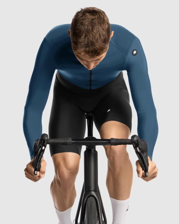 ASSOS Maillot Manga Larga Hombre Equipe R Spring Fall S11 Petrol Blue - Imagen 3