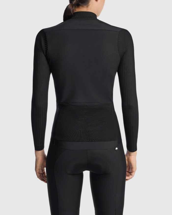 ASSOS Maillot Intermedio Hombre Thermobooster Spring Fall P1 Black Series - Imagen 4