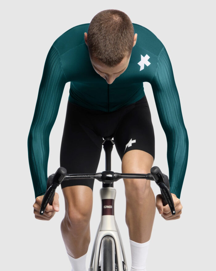 ASSOS Maillot Manga Larga Hombre Equipe RS S11 Deep Petrol - Imagen 3