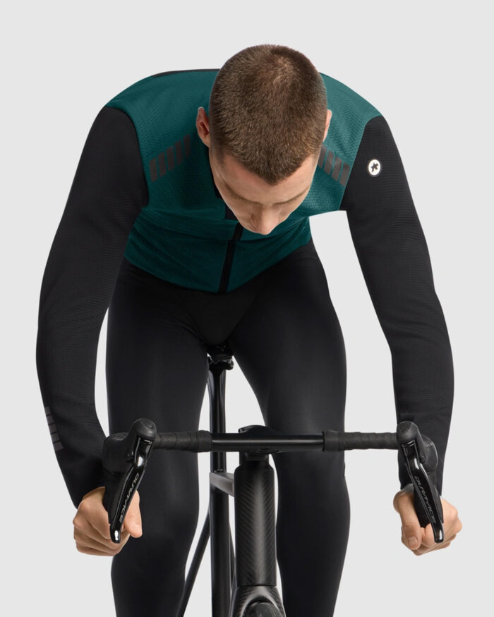 ASSOS Chaqueta Hombre Mille GT Eisenherz Ultraz Winter S11 Foundation Green - Imagen 3
