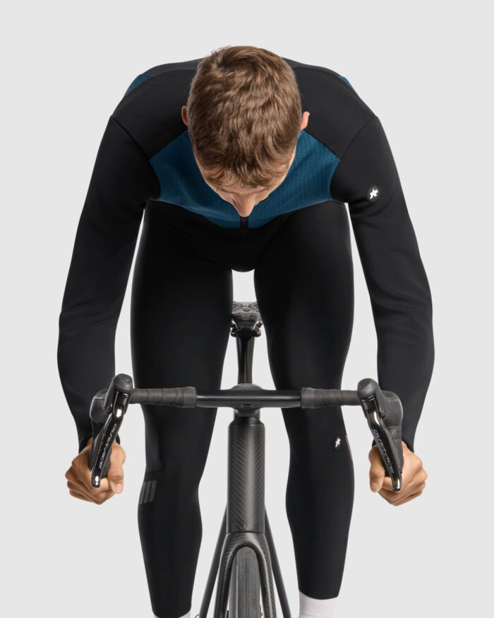 ASSOS Chaqueta Hombre Equipe R Habu Winter S11 Petrol Blue - Imagen 3