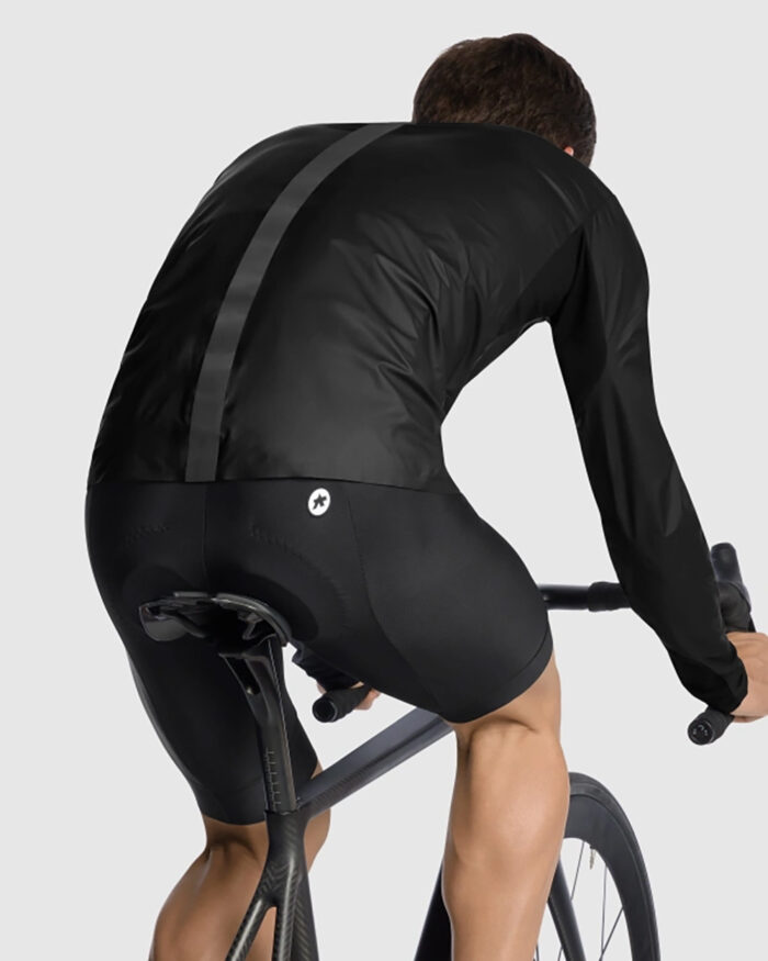 ASSOS Chaqueta Impermeable Hombre Mille GTS Wasserschnauze S11 Black Series - Imagen 4