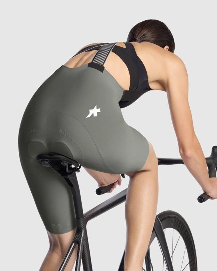 ASSOS Culotte Corto Mujer Dyora R  S11 Edge Green - Imagen 4