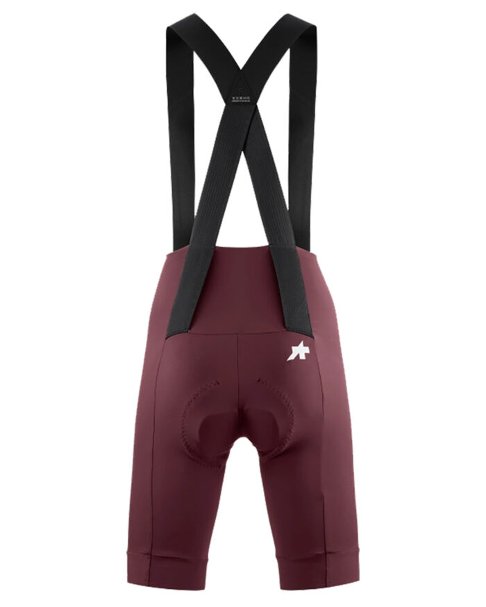 ASSOS Culotte Corto Mujer Uma GT S11 Burgundy Red - Imagen 2