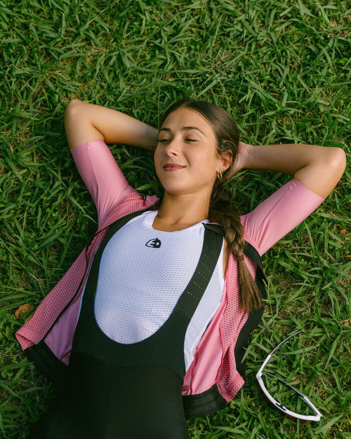 ETXEONDO Camiseta Interior Sin Mangas Mujer Sarea blanco - Imagen 2
