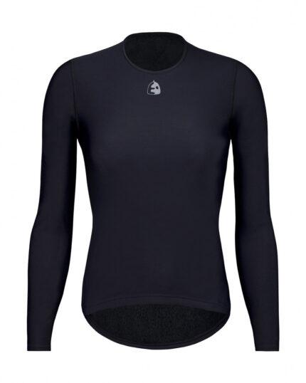 ETXEONDO Camiseta Interior Manga Larga Mujer Itzala negro
