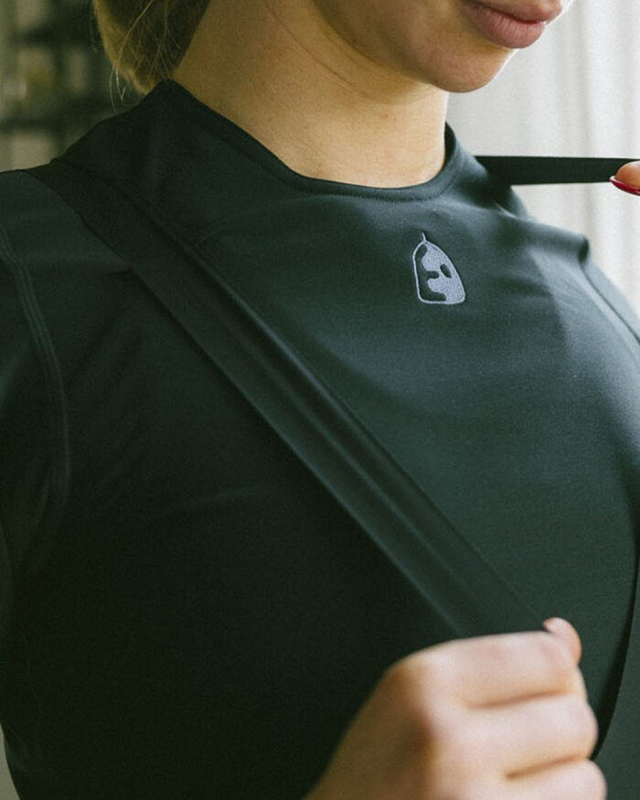 ETXEONDO Camiseta Interior Manga Larga Mujer Itzala negro - Imagen 2