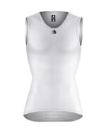ETXEONDO Camiseta Interior Sin Mangas Mujer Sarea blanco