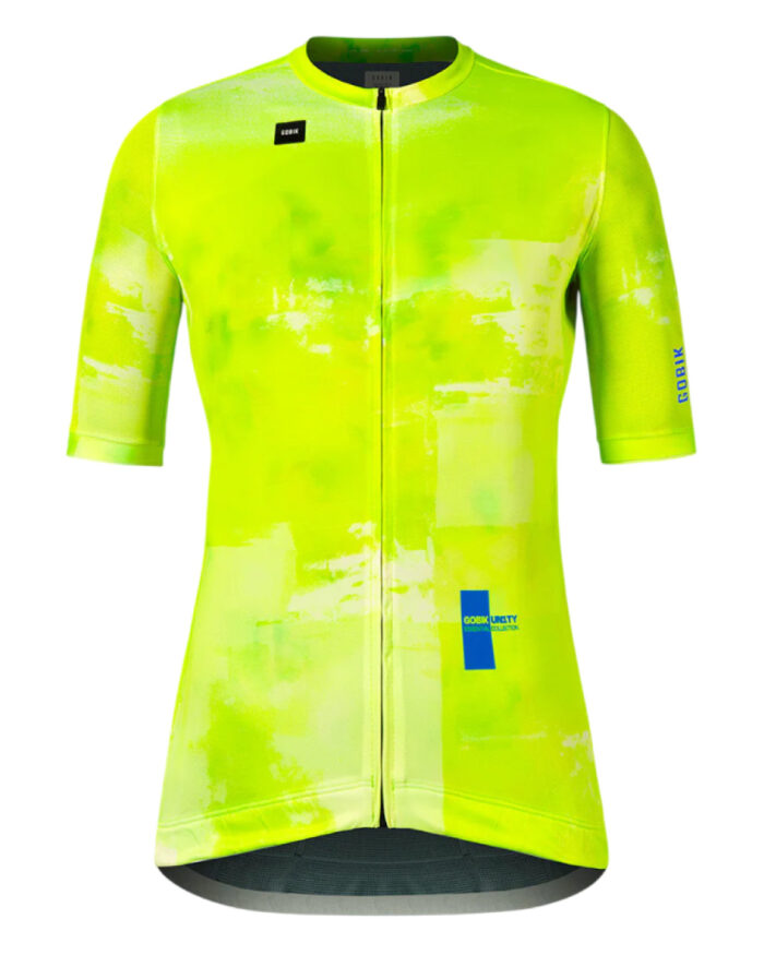 10-01-028-042-1 GOBIK Maillot Manga Corta Mujer Stark Citrus - Imagen 1