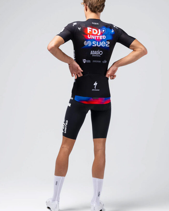 GOBIK Maillot Manga Corta Unisex Odyssey FDJ United Suez 26 - Imagen 2