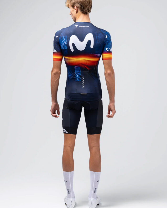 GOBIK Maillot Manga Corta Unisex Odyssey Movistar Team 26 Campeón de España - Imagen 3