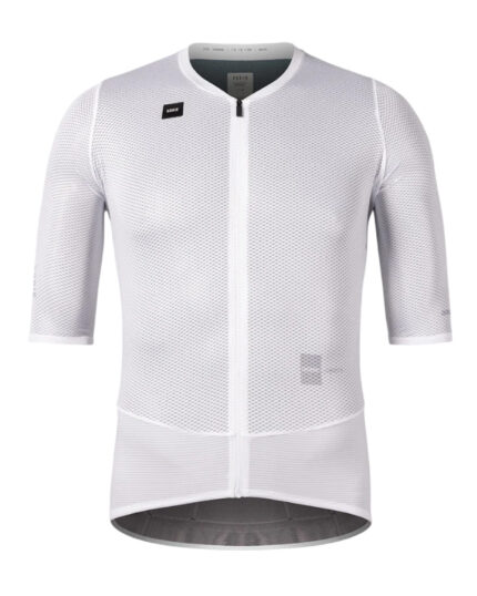 GOBIK Maillot Manga Corta Unisex Carrera 3.0 White