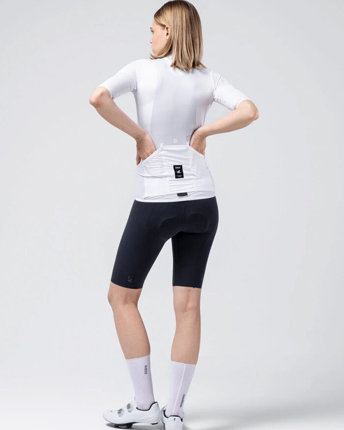GOBIK Maillot Manga Corta Unisex Carrera 3.0 White - Imagen 5