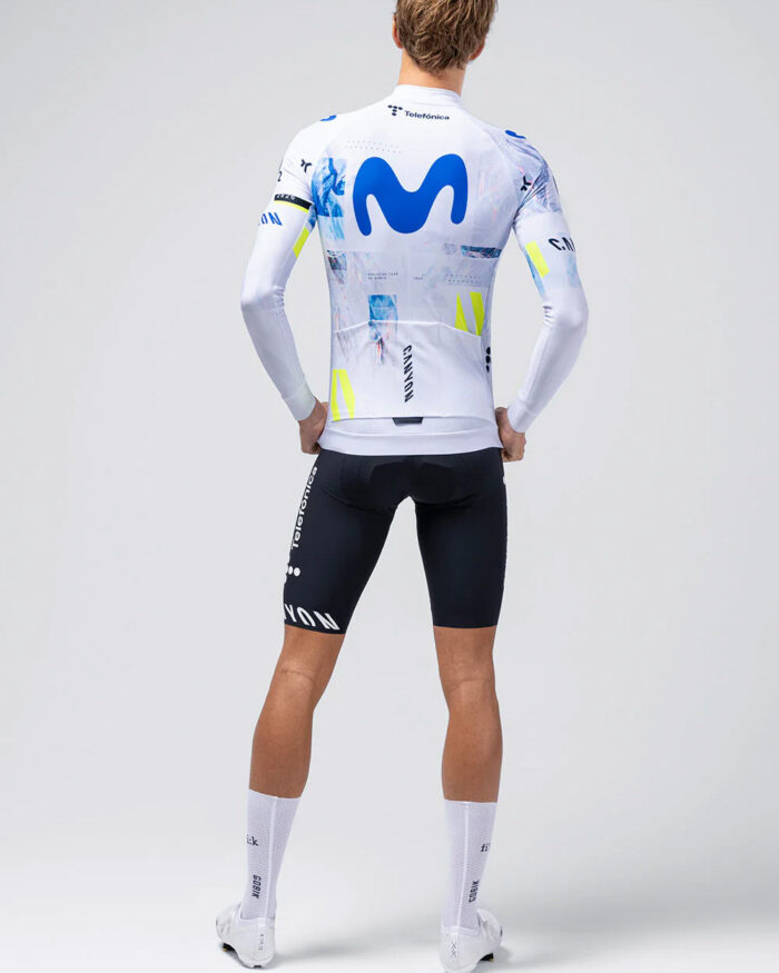 GOBIK Maillot Manga Larga Hombre Hyder Movistar Team 26 - Imagen 3