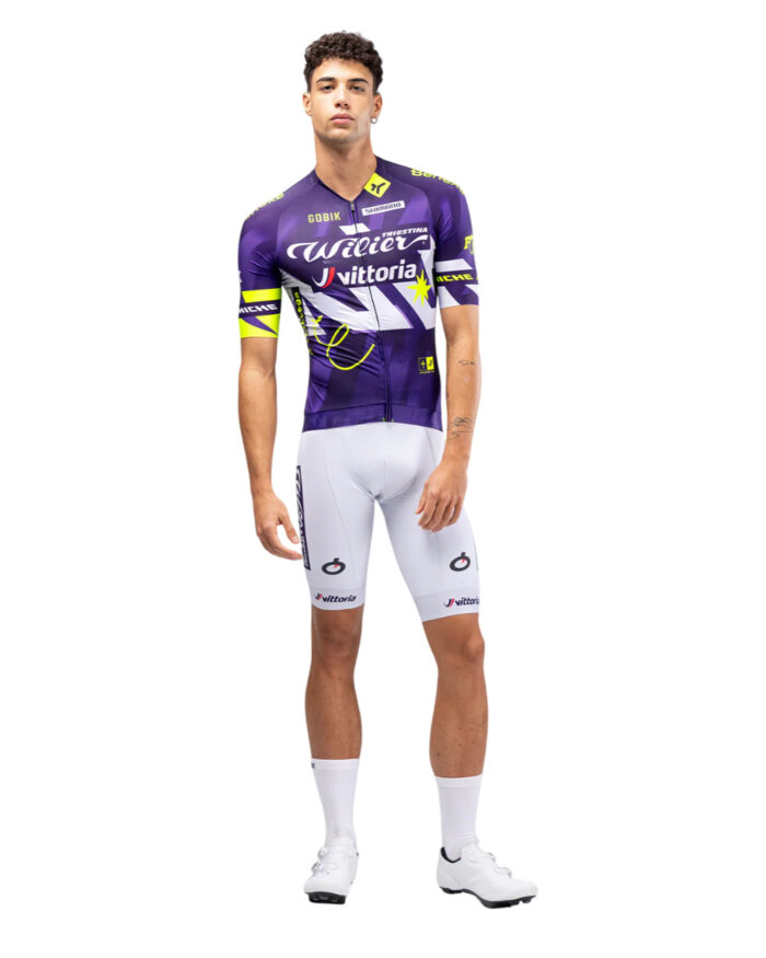 10-01-103-086-1 GOBIK Maillot Manga Corta Unisex CX Pro 4.0 Willier-Vittoria MTB Factory Team 26 - Imagen 1