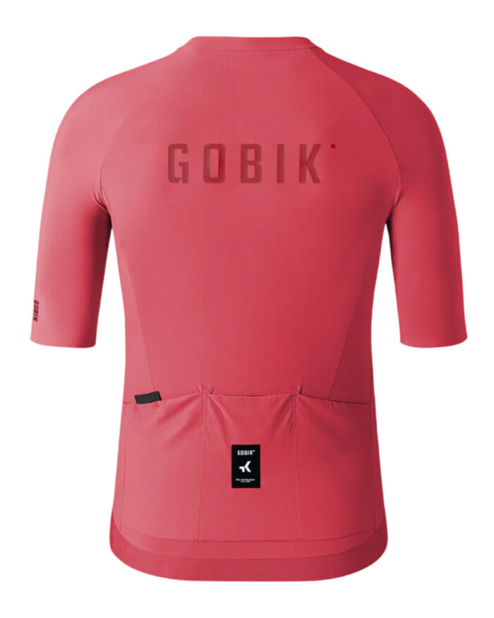 GOBIK Maillot Manga Corta Unisex CX Solid Cerise - Imagen 2