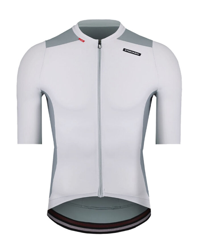110-GR-1 ETXEONDO Maillot Manga Corta Hombre Alde 110 gris nube / gris piedra - Imagen 1