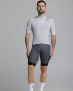 ETXEONDO Maillot Manga Corta Hombre Alde 110 gris nube / gris piedra - Imagen 3
