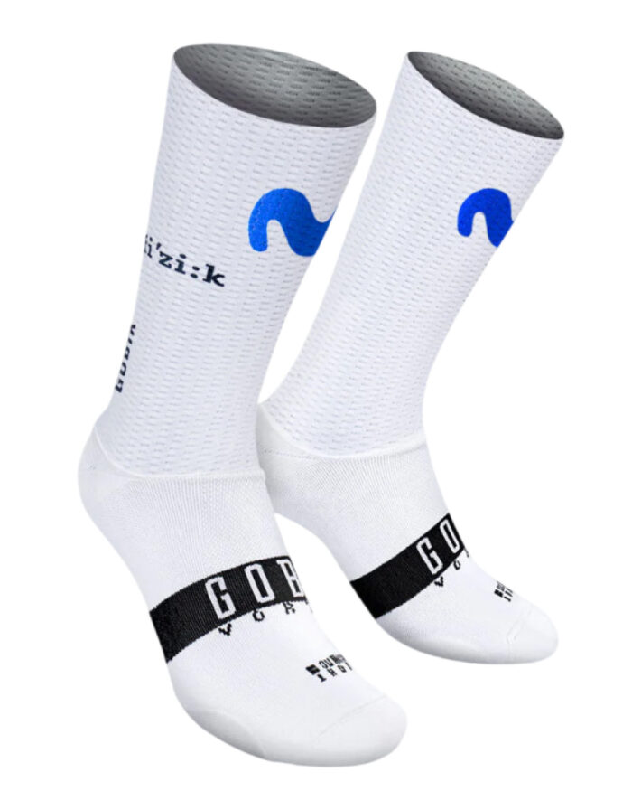 15-02-055-012-1 GOBIK Calcetines Unisex Vortex 2.0 Movistar Team 26 - Imagen 1