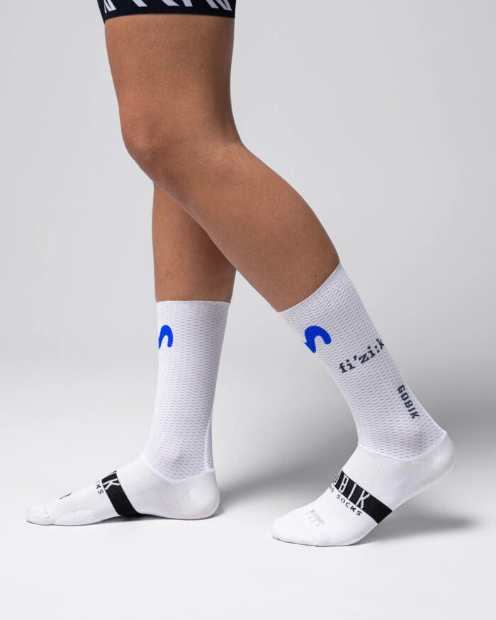 GOBIK Calcetines Unisex Vortex 2.0 Movistar Team 26 - Imagen 3