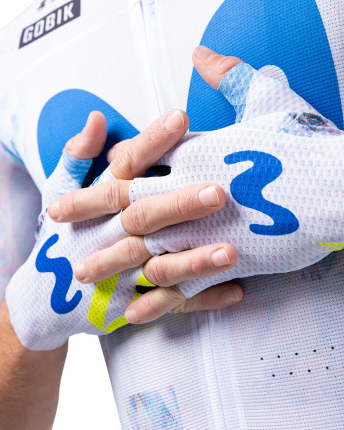 15-05-024-017-1 GOBIK Guantes Unisex Viper Movistar Team 26 - Imagen 1