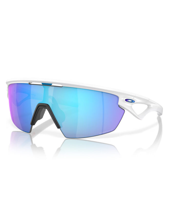 888392619174-1 OAKLEY Gafas Sphaera Prizm Sapphire Polarized / Matte White - Imagen 1