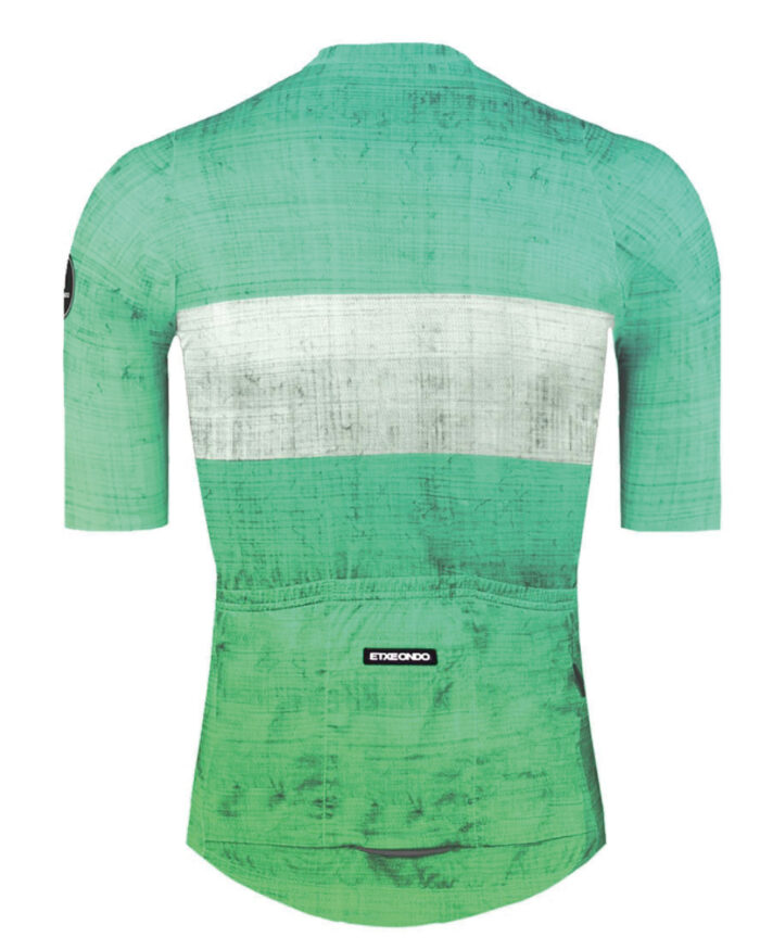 ETXEONDO Maillot Manga Corta Hombre Alai verde manzana - Imagen 2