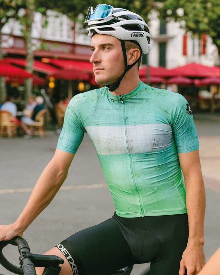 ETXEONDO Maillot Manga Corta Hombre Alai verde manzana - Imagen 3