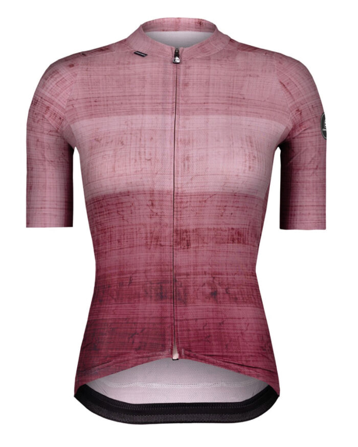 ALAIA-RO-1 ETXEONDO Maillot Manga Corta Mujer Alaia berenjena - Imagen 1