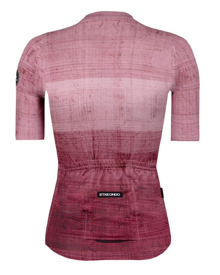 ETXEONDO Maillot Manga Corta Mujer Alaia berenjena - Imagen 3