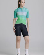 ETXEONDO Maillot Manga Corta Mujer Alaia verde manzana - Imagen 3