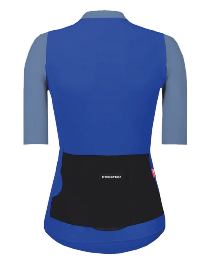 ETXEONDO Maillot Manga Corta Mujer Alda 110 azafata / indigo - Imagen 2